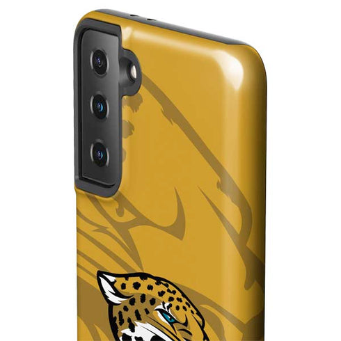 NFL Jacksonville Jaguars Double Vision Galaxy S21 FE Pro Case