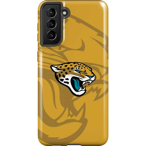 NFL Jacksonville Jaguars Double Vision Galaxy S21 Plus 5G Pro Case
