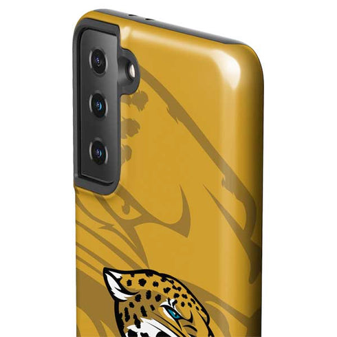 NFL Jacksonville Jaguars Double Vision Galaxy S21 Plus 5G Pro Case