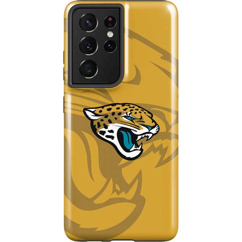 NFL Jacksonville Jaguars Double Vision Galaxy S21 Ultra 5G Pro Case