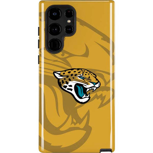NFL Jacksonville Jaguars Double Vision Galaxy S22 Ultra Pro Case
