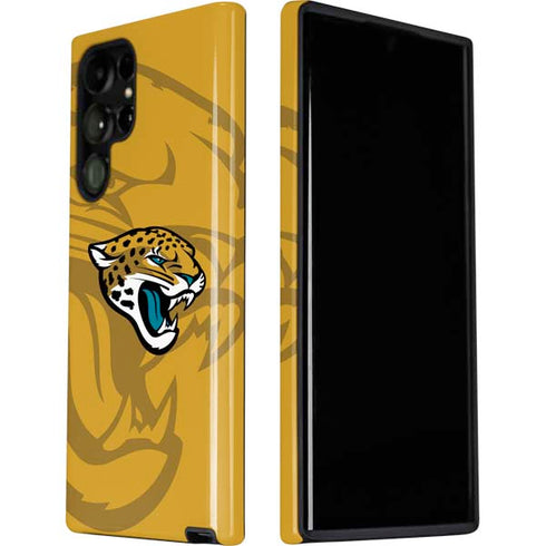 NFL Jacksonville Jaguars Double Vision Galaxy S22 Ultra Pro Case