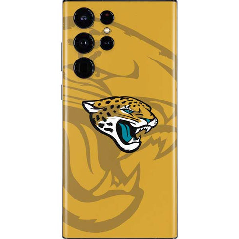NFL Jacksonville Jaguars Double Vision Galaxy S22 Ultra Skin