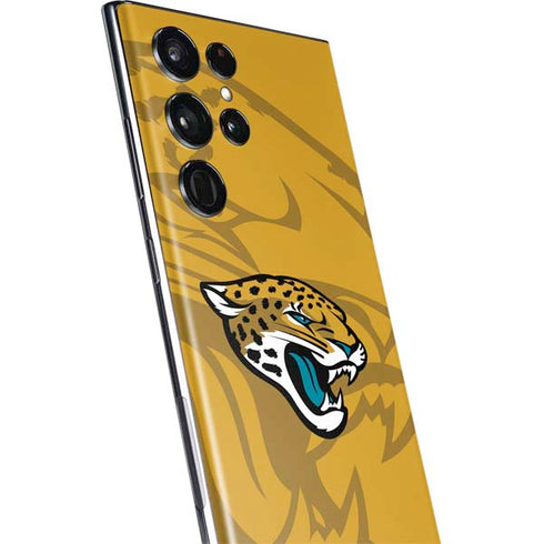NFL Jacksonville Jaguars Double Vision Galaxy S22 Ultra Skin