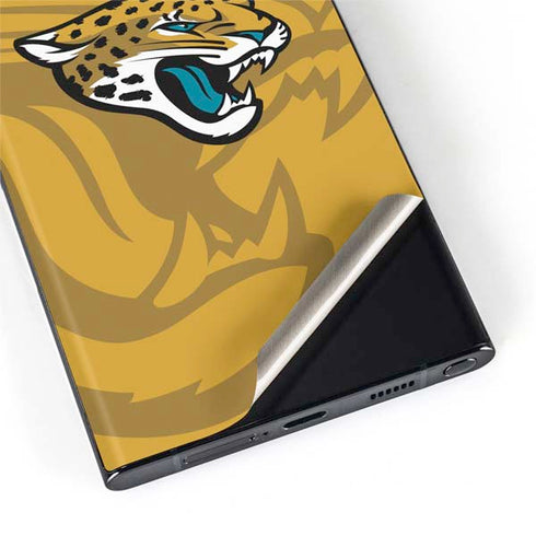 NFL Jacksonville Jaguars Double Vision Galaxy S22 Ultra Skin