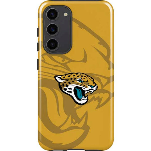 NFL Jacksonville Jaguars Double Vision Galaxy S23 Plus Pro Case