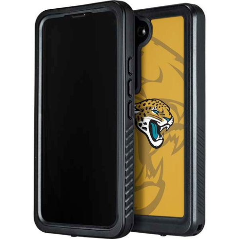 NFL Jacksonville Jaguars Double Vision Galaxy S23 Plus Waterproof Case