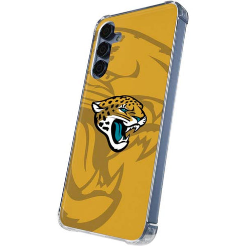 NFL Jacksonville Jaguars Double Vision Galaxy S24 Clear Case
