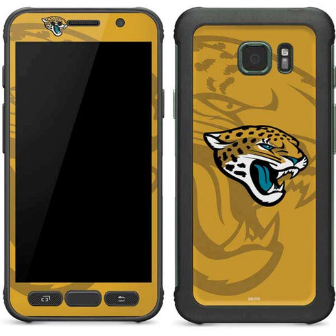 NFL Jacksonville Jaguars Double Vision Galaxy S7 Active Skin