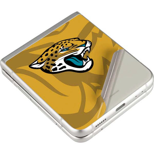 NFL Jacksonville Jaguars Double Vision Galaxy Z Flip3 5G Skin
