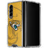 NFL Jacksonville Jaguars Double Vision Galaxy Z Fold4 5G Clear Case