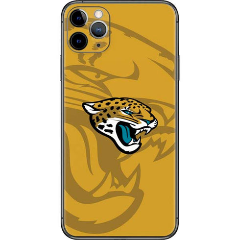 NFL Jacksonville Jaguars Double Vision iPhone 11 Pro Max Skin