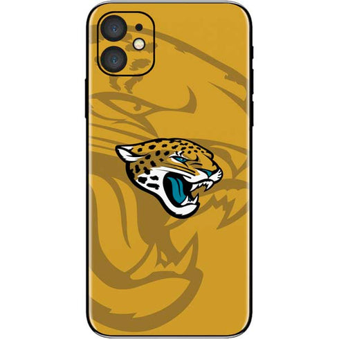 NFL Jacksonville Jaguars Double Vision iPhone 11 Skin