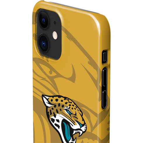 NFL Jacksonville Jaguars Double Vision iPhone 12 Mini Lite Case