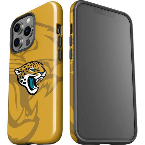 NFL Jacksonville Jaguars Double Vision iPhone 13 Pro Impact Case