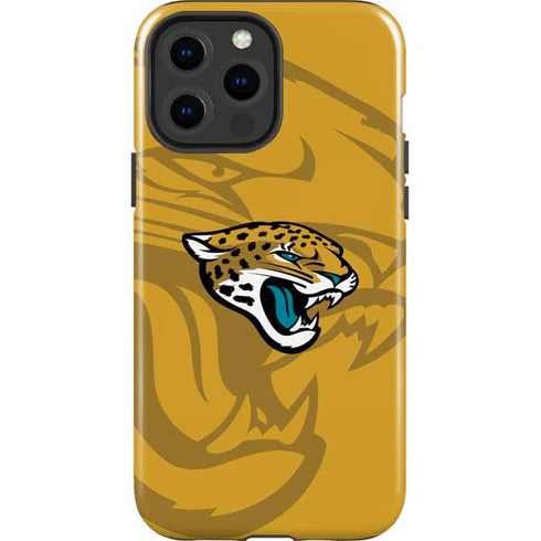 NFL Jacksonville Jaguars Double Vision iPhone 13 Pro Max Impact Case