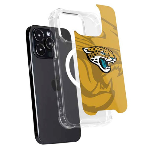 NFL Jacksonville Jaguars Double Vision iPhone 13 Pro Max MagSafe Case