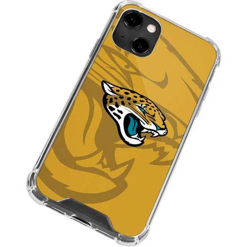 NFL Jacksonville Jaguars Double Vision iPhone 14 Clear Case
