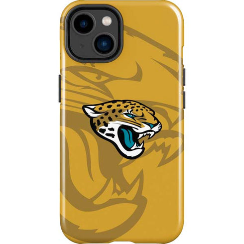 NFL Jacksonville Jaguars Double Vision iPhone 15 Plus Impact Case