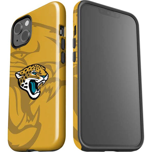 NFL Jacksonville Jaguars Double Vision iPhone 15 Plus Impact Case
