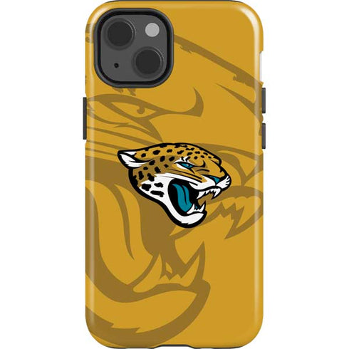 NFL Jacksonville Jaguars Double Vision iPhone 15 Impact Case