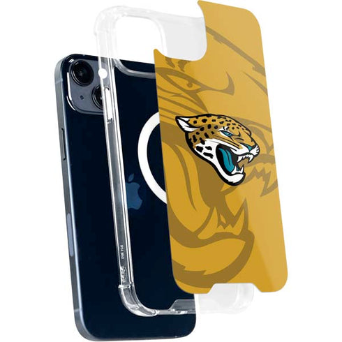 NFL Jacksonville Jaguars Double Vision iPhone 15 Plus MagSafe Case