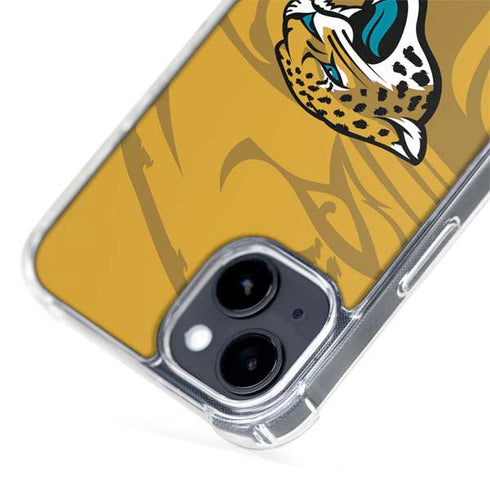 NFL Jacksonville Jaguars Double Vision iPhone 15 Plus MagSafe Case
