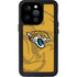 NFL Jacksonville Jaguars Double Vision iPhone 14 Pro Waterproof Case