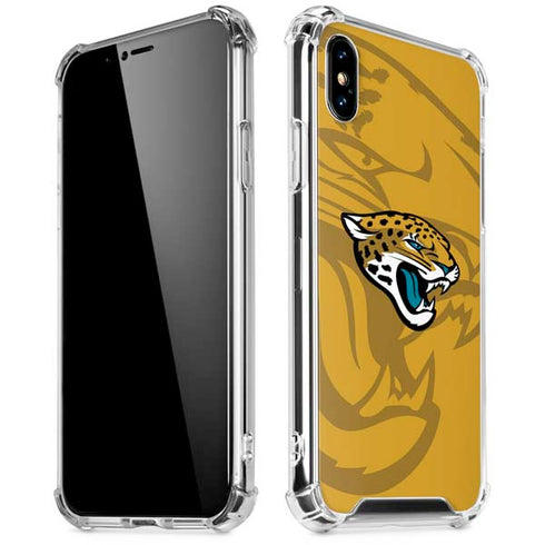 NFL Jacksonville Jaguars Double Vision iPhone X/XS Clear Case
