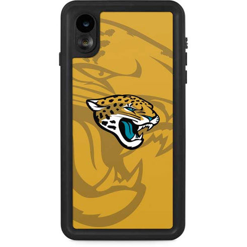 NFL Jacksonville Jaguars Double Vision iPhone XR Waterproof Case