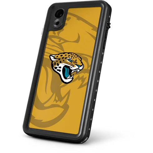 NFL Jacksonville Jaguars Double Vision iPhone XR Waterproof Case