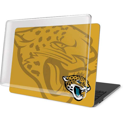 NFL Jacksonville Jaguars Double Vision MacBook Pro 16in (2019-20) Case plus Skin
