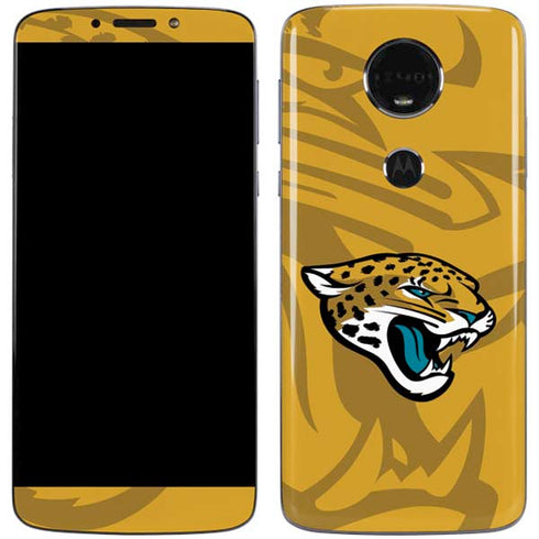 NFL Jacksonville Jaguars Double Vision Moto E5 Plus Skin