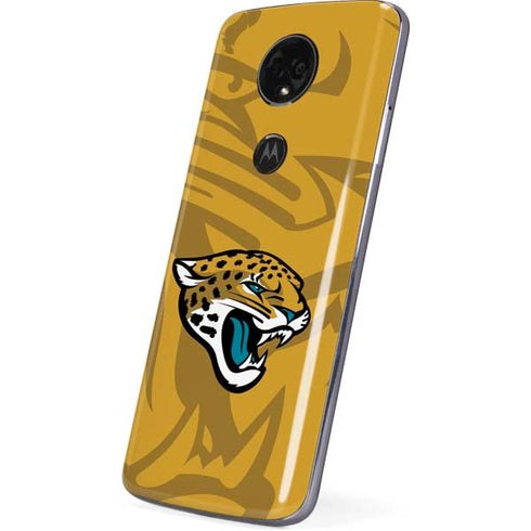 NFL Jacksonville Jaguars Double Vision Moto E5 Plus Skin