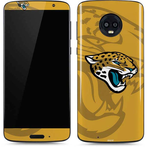 NFL Jacksonville Jaguars Double Vision Moto G6 Skin