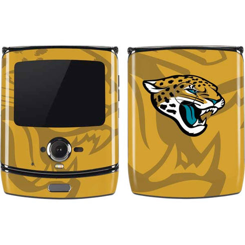 NFL Jacksonville Jaguars Double Vision Motorola RAZR Skin