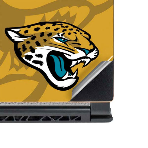 NFL Jacksonville Jaguars Double Vision MSI GS65 Stealth Laptop Skin