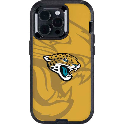 NFL Jacksonville Jaguars Double Vision Otterbox Defender iPhone Skin