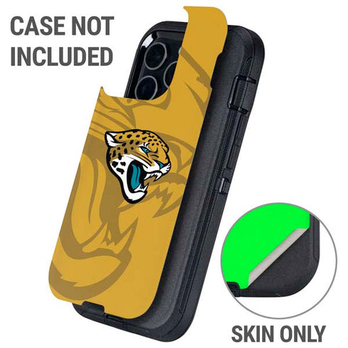 NFL Jacksonville Jaguars Double Vision Otterbox Defender iPhone Skin