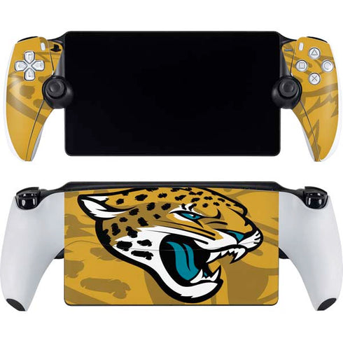 NFL Jacksonville Jaguars Double Vision PlayStation Portal Remote Player Skin