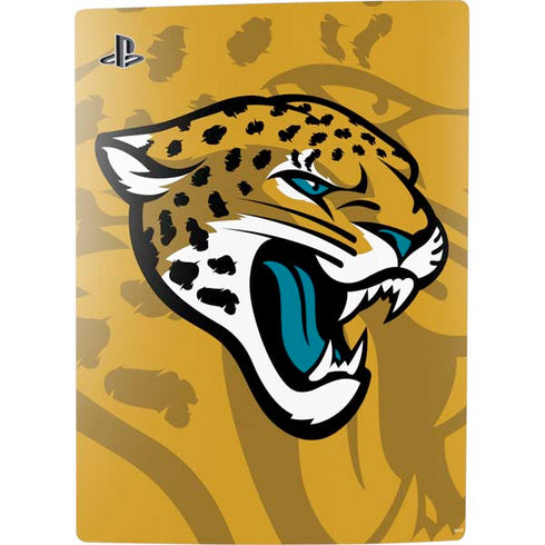 NFL Jacksonville Jaguars Double Vision PS5 Console Skin