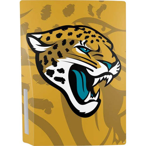 NFL Jacksonville Jaguars Double Vision PS5 Console Skin