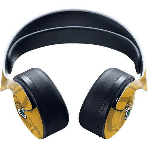 NFL Jacksonville Jaguars Double Vision PULSE 3D Wireless Headset for PS5 Skin