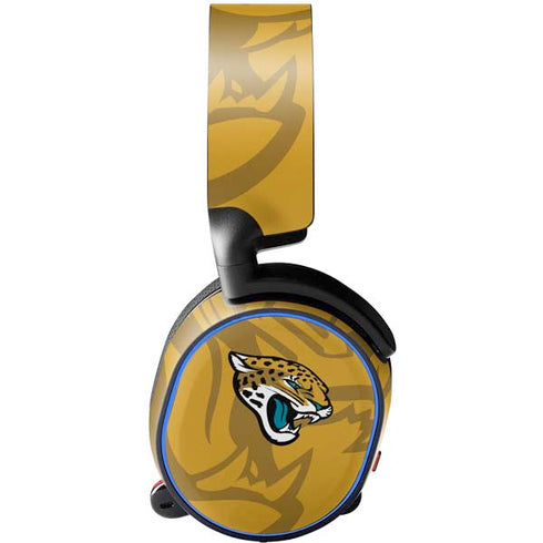 NFL Jacksonville Jaguars Double Vision SteelSeries Arctis 3 Skin