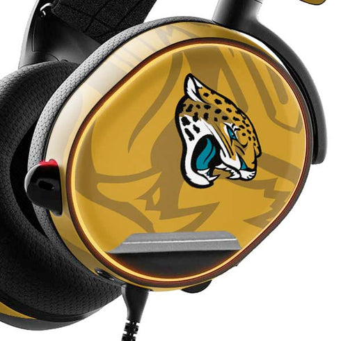 NFL Jacksonville Jaguars Double Vision SteelSeries Arctis 3 Skin