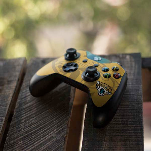 NFL Jacksonville Jaguars Double Vision Xbox One Controller Skin