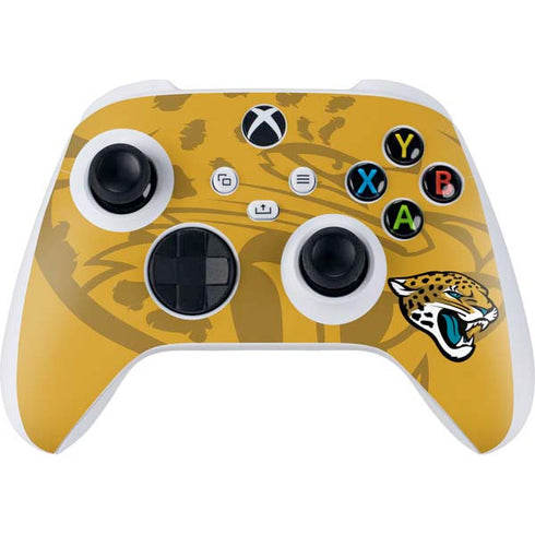 NFL Jacksonville Jaguars Double Vision Xbox Series S Controller Skin