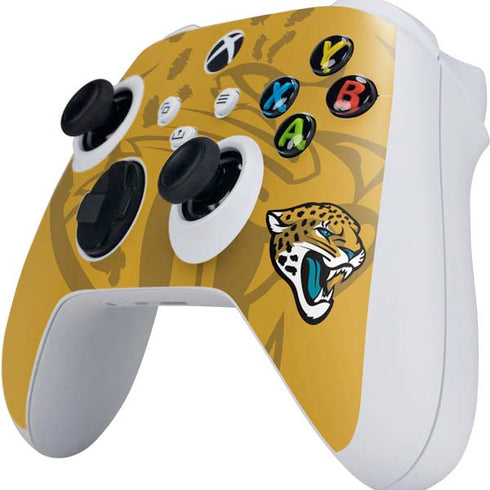NFL Jacksonville Jaguars Double Vision Xbox Series S Controller Skin