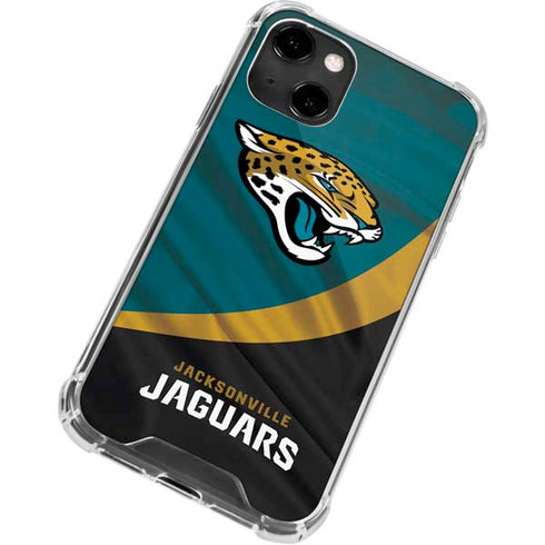 NFL Jacksonville Jaguars iPhone 13 Clear Case
