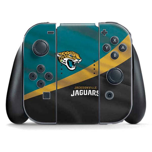 NFL Jacksonville Jaguars Nintendo Switch (2017-2021) Joy-Con Controller Skin
